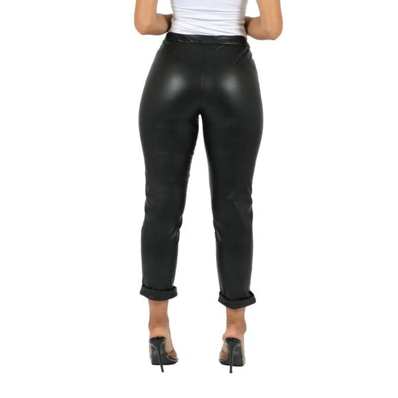 BBJ | Faux Leather Pant | Size Medium - Picture 7 of 7